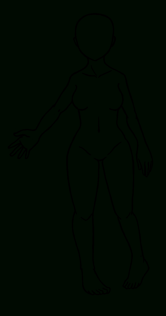 Free Blank Person Outline, Download Free Clip Art, Free Clip Regarding Blank Body Map Template