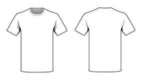 Blank T Shirt Outline Template - Sample Design Templates