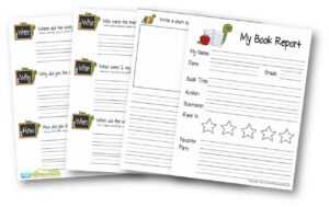 Free Book Report For Kids inside Sandwich Book Report Template
