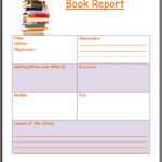 Free Book Report & Worksheet Templates – Word Layouts Intended For Book Report Template 5Th Grade