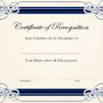 Free Certificate Templates For Word For Certificate Templates For Word Free Downloads