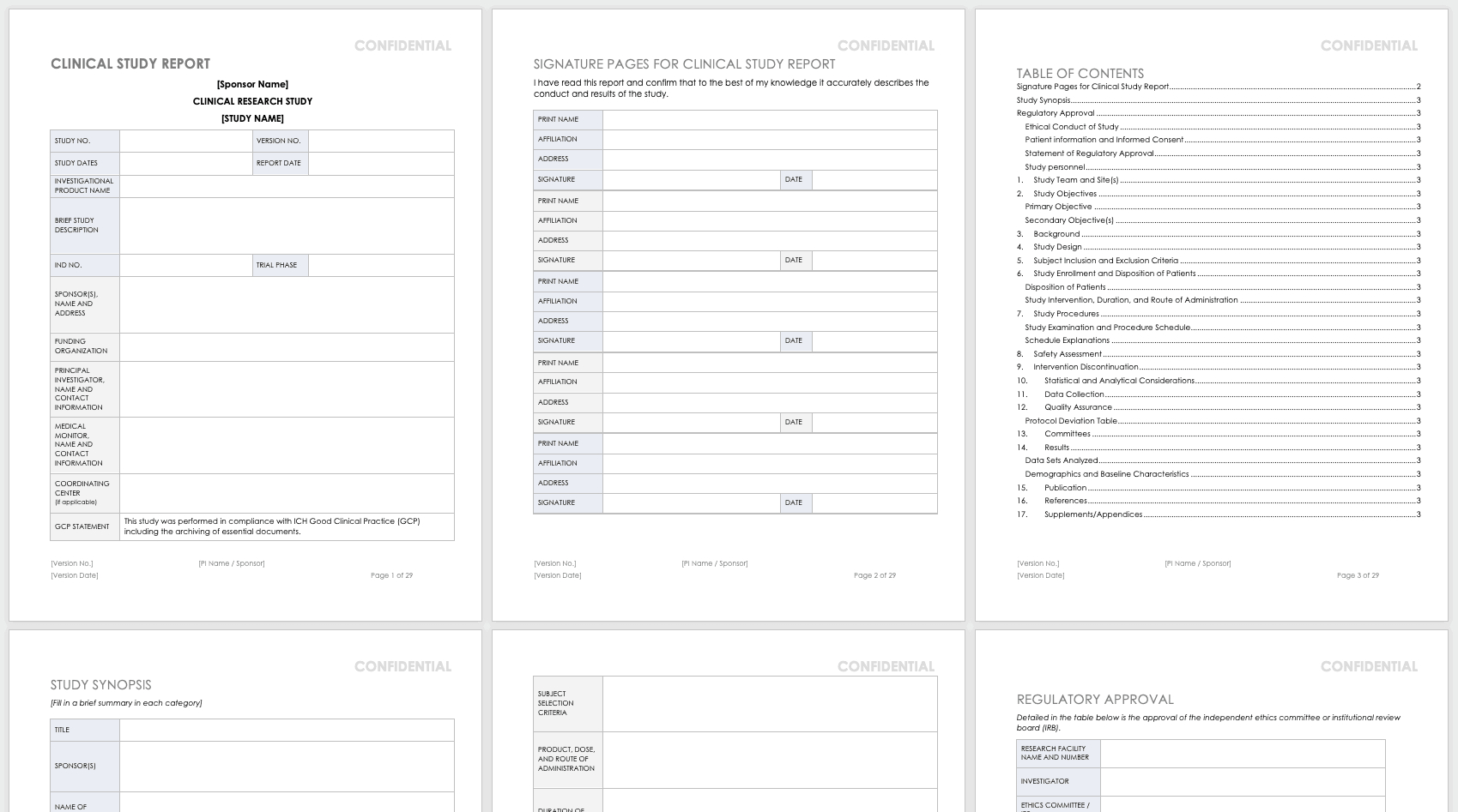 Free Clinical Trial Templates | Smartsheet Pertaining To Monitoring Report Template Clinical Trials