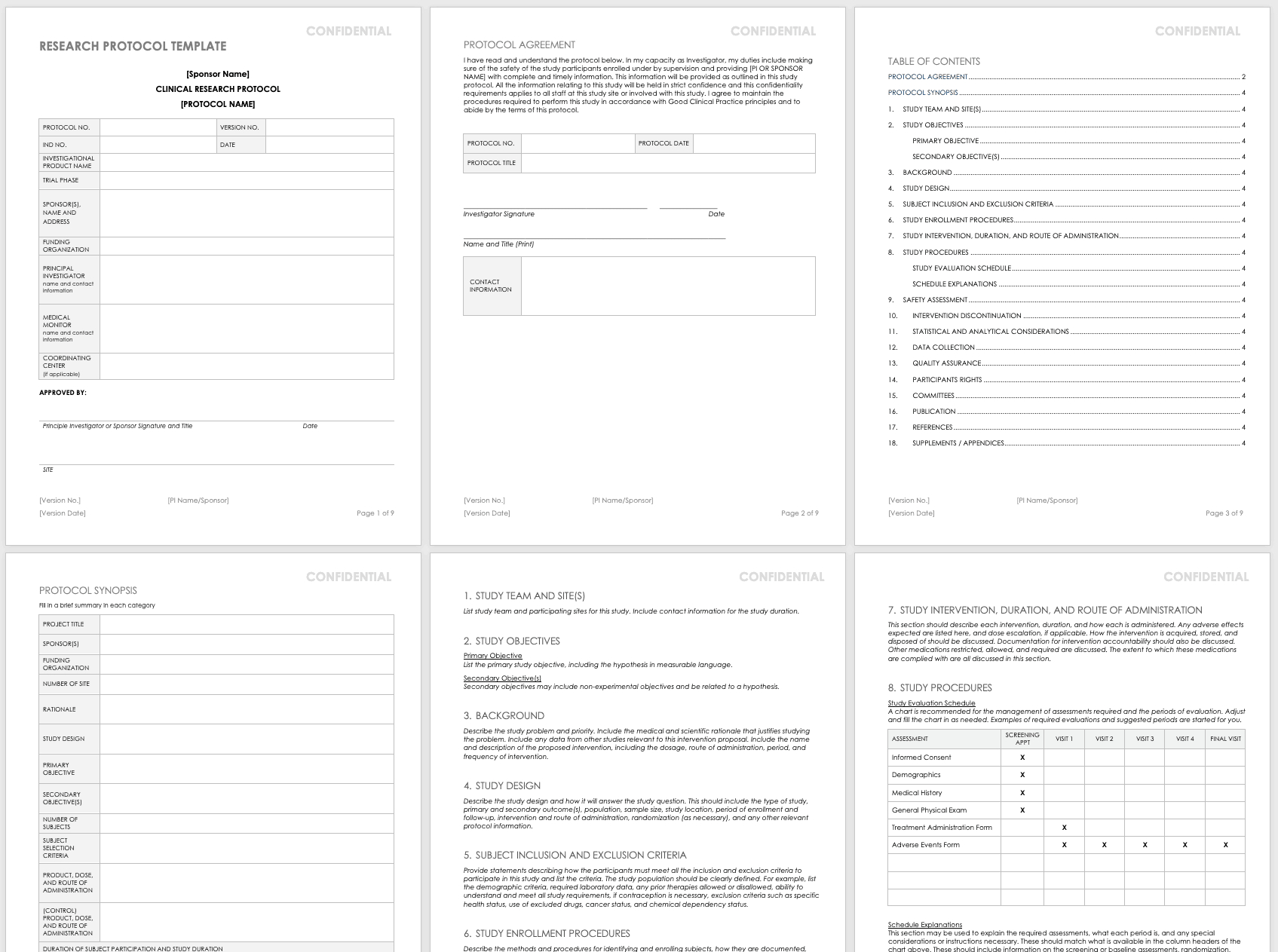 Free Clinical Trial Templates | Smartsheet With Trial Report Template