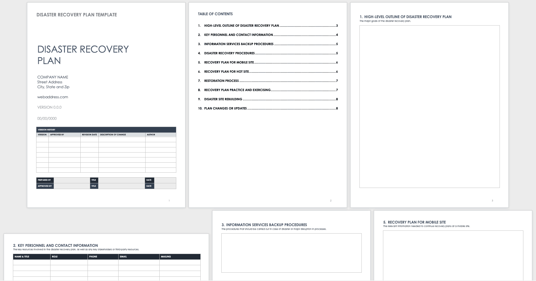 Free Disaster Recovery Plan Templates | Smartsheet Throughout Dr Test Report Template