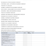 Free Due Diligence Templates And Checklists | Smartsheet With Vendor Due Diligence Report Template