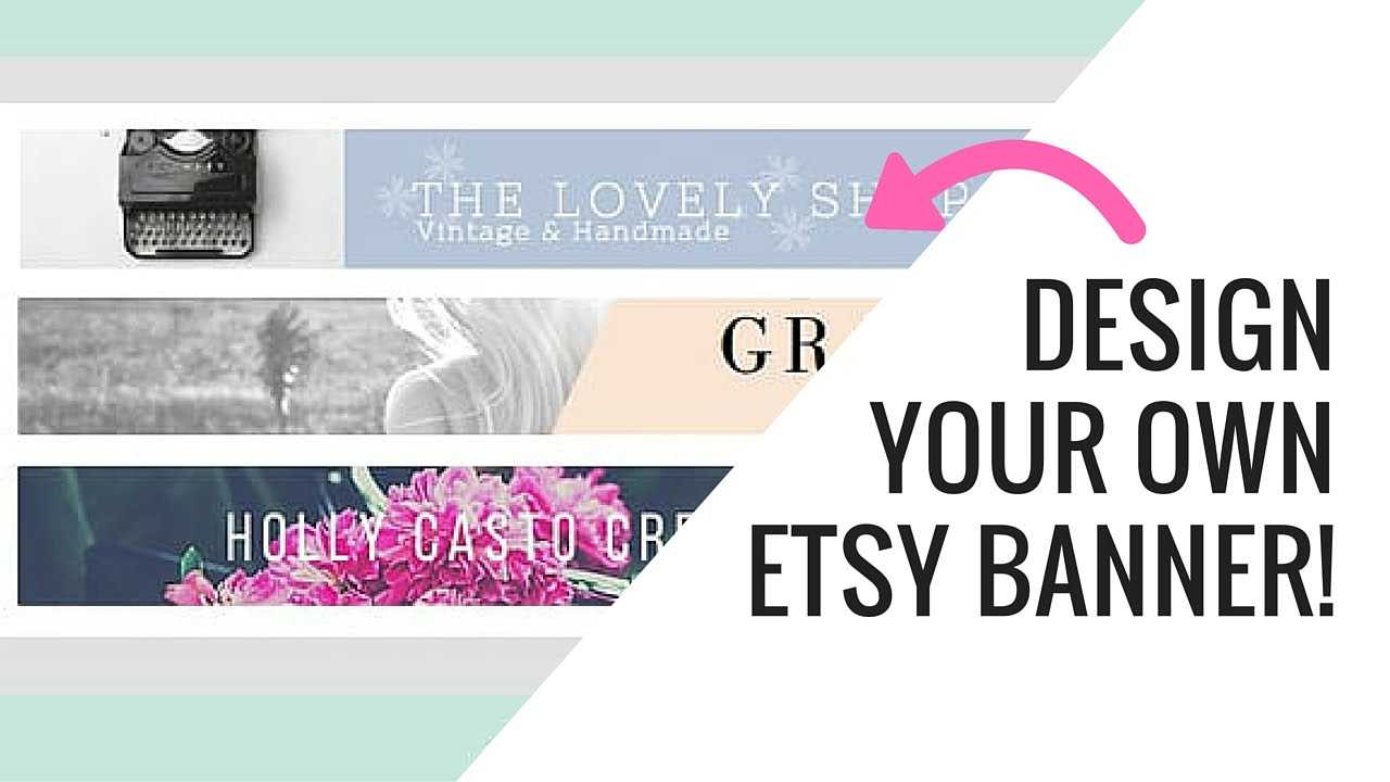 Free Etsy Banner Maker And Easy Tutorial Using Canva Throughout Etsy Banner Template