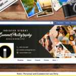 Free Facebook Timeline Photographer Cover Psd – Indiater Pertaining To Facebook Banner Template Psd