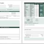 Free Incident Report Templates & Forms | Smartsheet For Motor Vehicle Accident Report Form Template