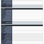 Free Itinerary Templates | Smartsheet Inside Blank Trip Itinerary Template