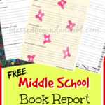 Free Middle School Printable Book Report Form! - Blessed for Middle School Book Report Template