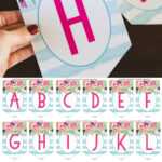 Free Printable Birthday Banner – Six Clever Sisters With Regard To Diy Birthday Banner Template