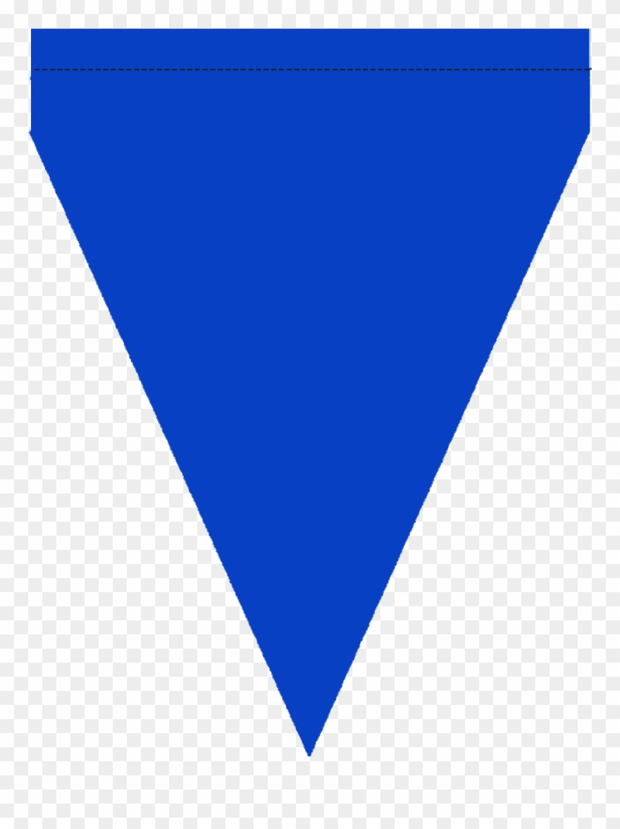 Free Printable Blue & Green Triangle Banner Template Pertaining To Free Triangle Banner Template