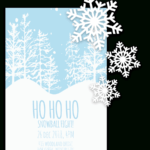 Free Printable Christmas Invitation Templates In Word! With Regard To Free Dinner Invitation Templates For Word