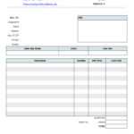 Free Printable Invoice Template Uk | Invoice Example Within Free Printable Invoice Template Microsoft Word