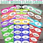 Free Printable Sight Words Flash Cards | It's A Mother Thing In Free Printable Blank Flash Cards Template