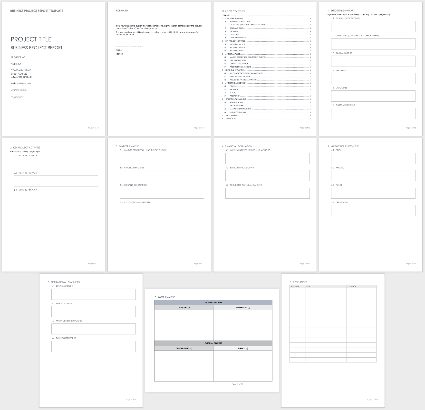 Free Project Report Templates | Smartsheet For Ms Word Templates For Project Report