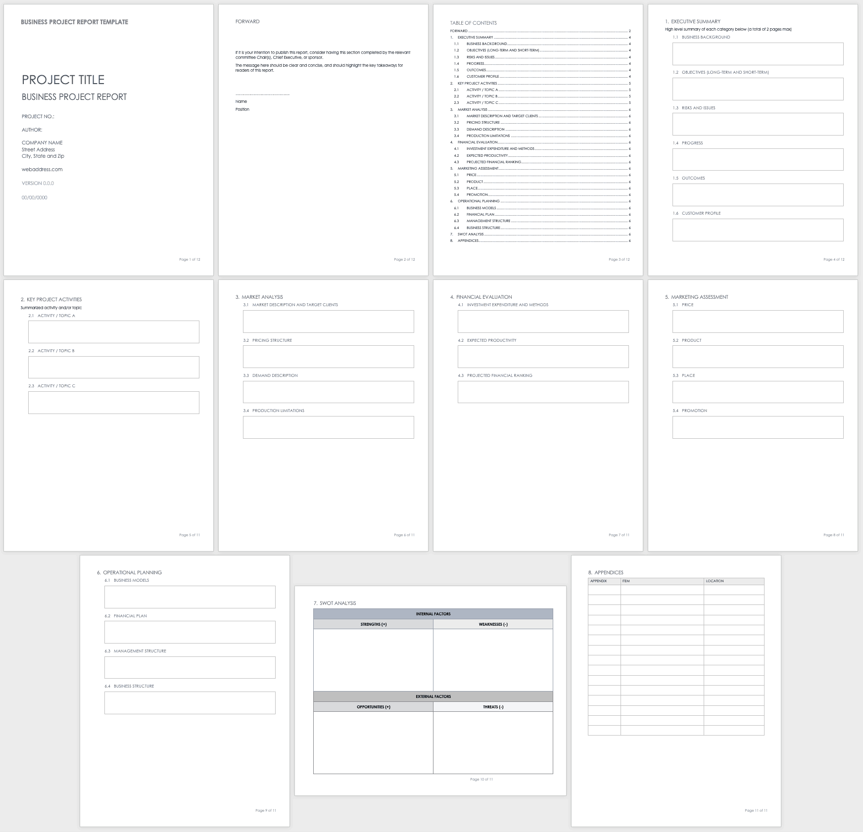 ms-word-templates-for-project-report-sample-design-templates