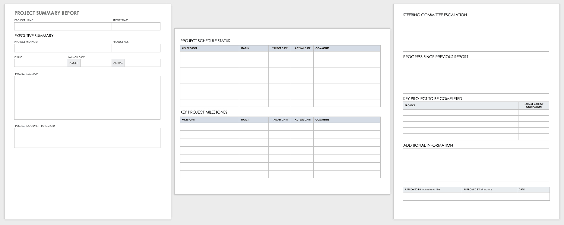 Free Project Report Templates | Smartsheet Intended For Work Summary Report Template