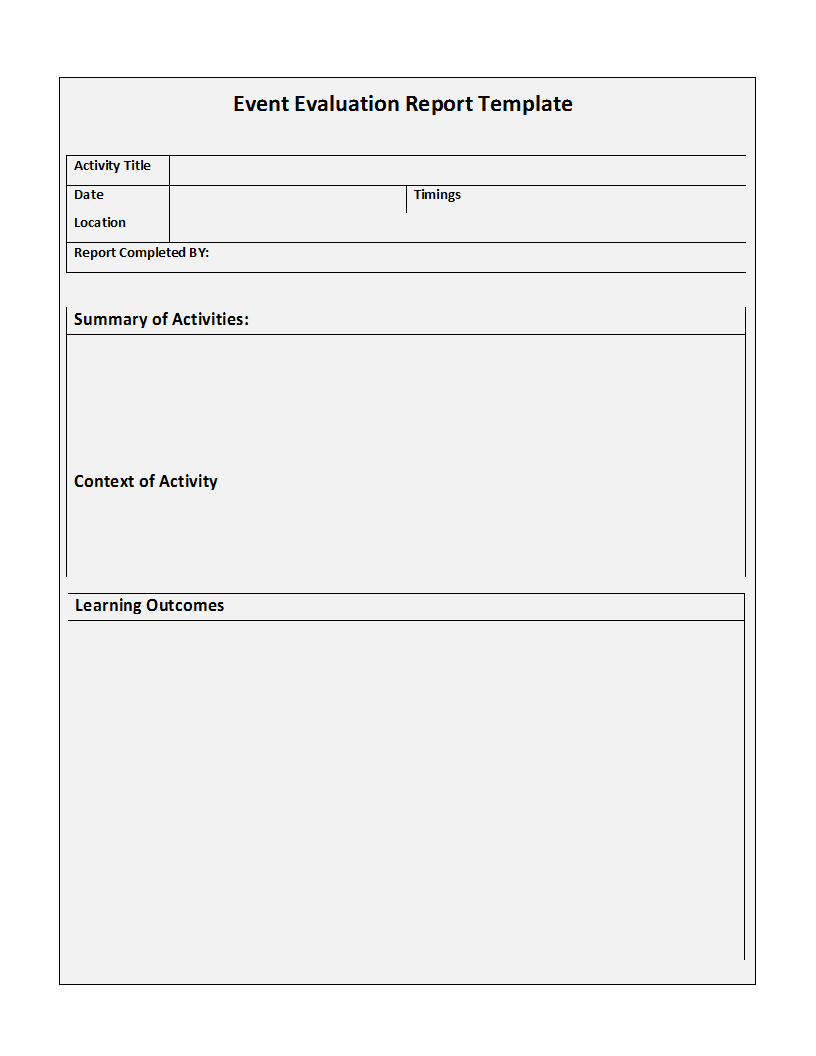Free Report Template Pertaining To Best Report Format Template