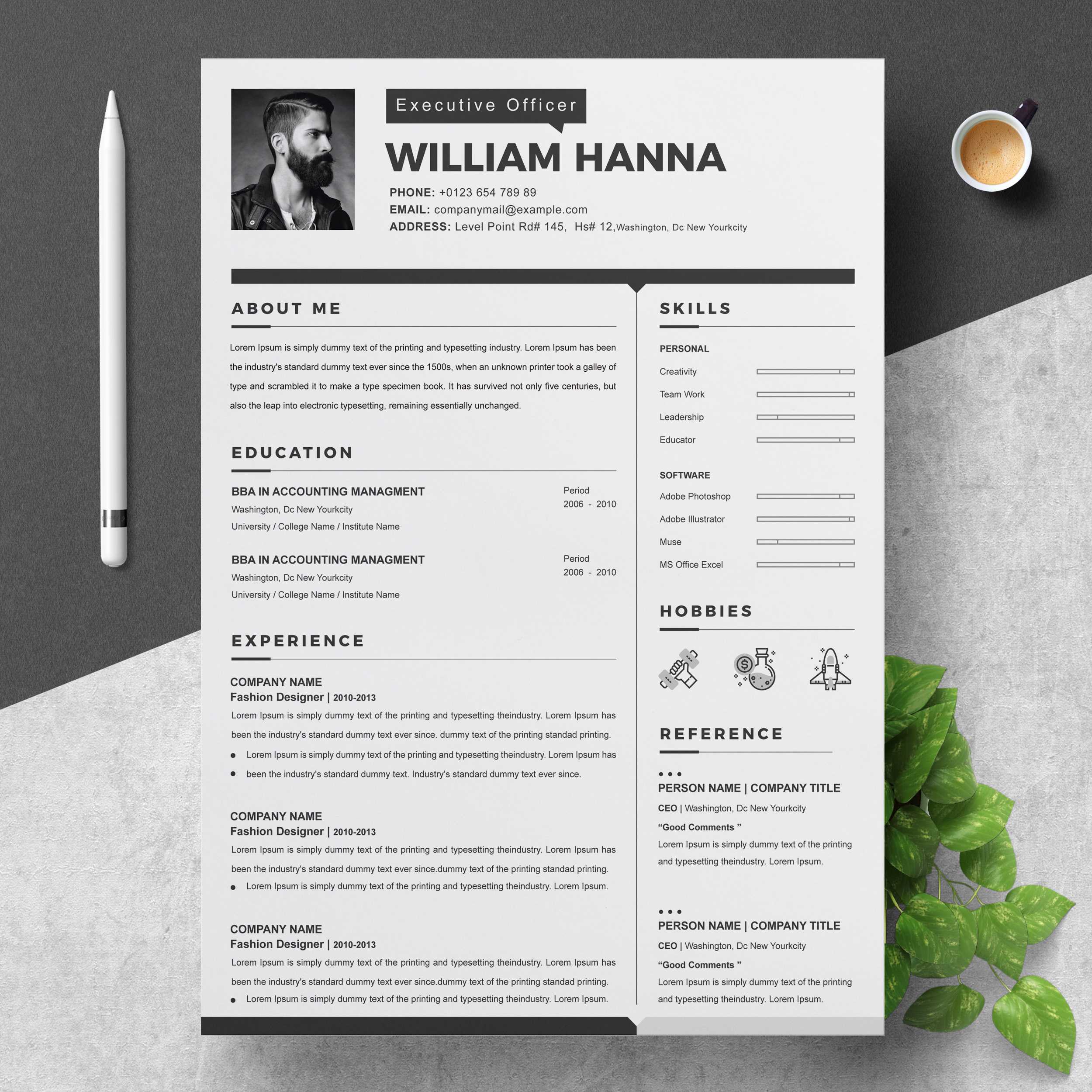 Free Resume Templates With Multiple File Formats With Regard To Resume Templates Word 2013