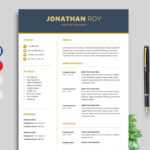 Free Simple Resume & Cv Templates Word Format 2020 | Resumekraft Within Free Downloadable Resume Templates For Word