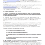 Free Software Development Non Disclosure Agreement (Nda In Nda Template Word Document