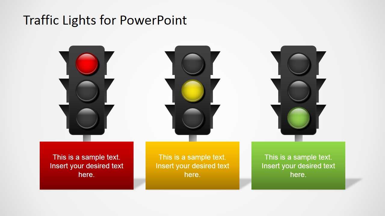 Free Traffic Lights For Powerpoint Throughout Stoplight Report Template