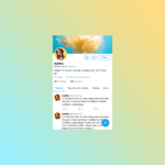 Free Twitter Profile Mockup Template 2018 On Pantone Canvas Throughout Blank Twitter Profile Template
