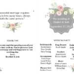Free Wedding Program Templates – Papele.alimentacionsegura Regarding Free Printable Wedding Program Templates Word