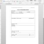 Fsms Nonconformity Report Template | Fds1170 1 In Ncr Report Template