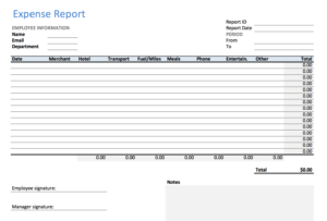Gas Mileage Expense Report Template - Papele with Gas Mileage Expense Report Template