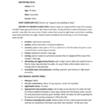 Geriatric Soap Note For Soap Report Template