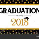 Graduation Banner Template | Graduation Class Of 2018 intended for Graduation Banner Template