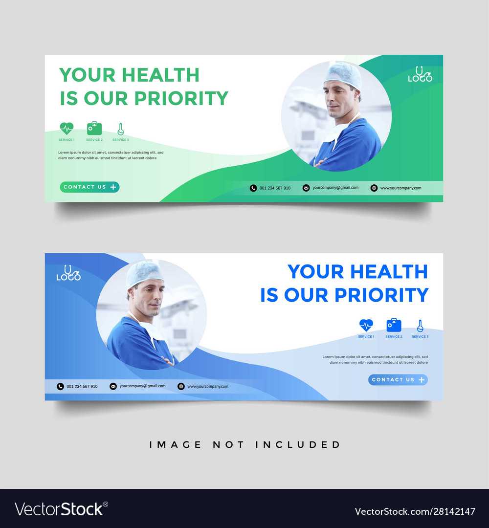 Healthcare Medical Banner Promotion Template For Medical Banner Template