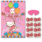 Hello Kitty Banner, Hello Kitty Kitty Party Birthday Party Pertaining To Hello Kitty Banner Template
