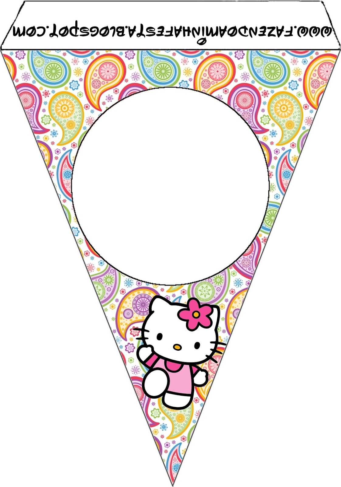 Hello Kitty Party: Free Party Printables, Images And Papers Intended For Hello Kitty Birthday Banner Template Free