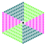 Hexagon Patterns With R – Data Chips Intended For Blank Perler Bead Template