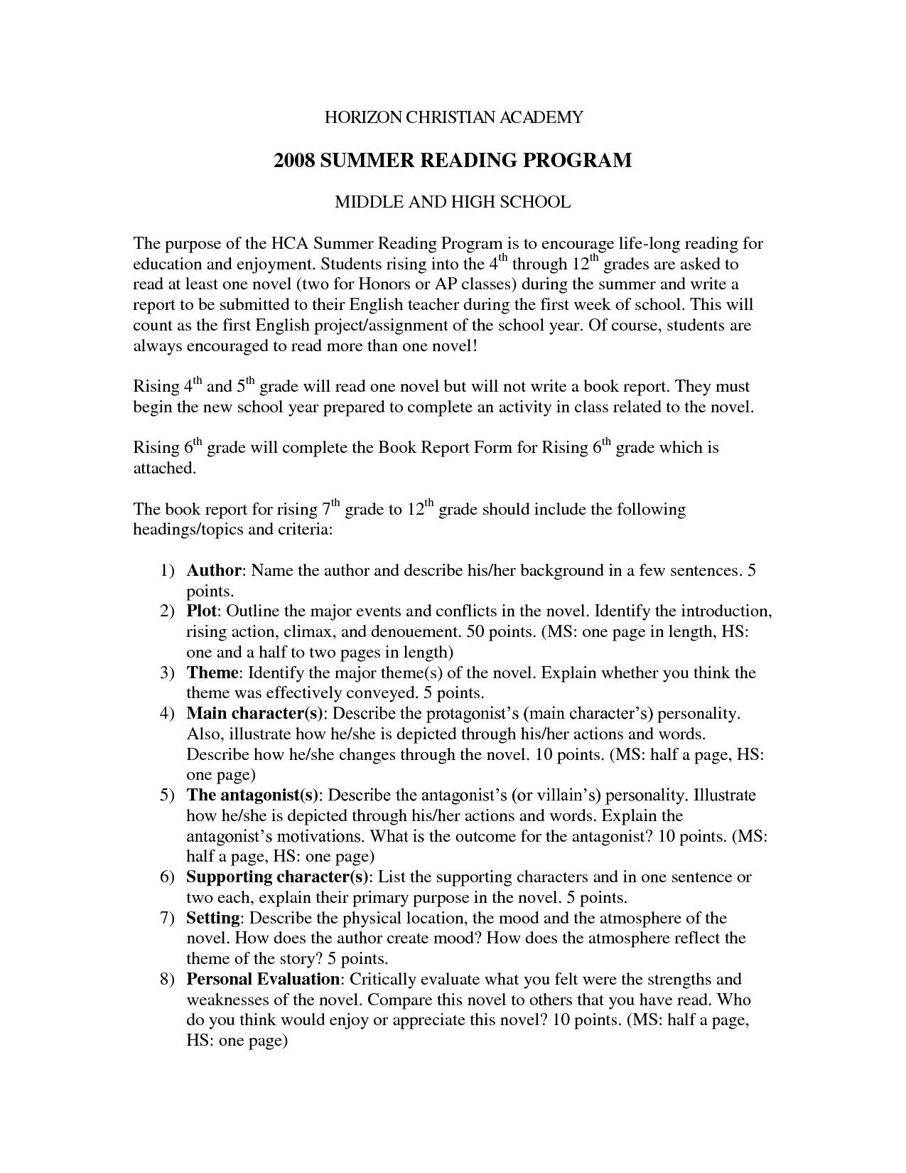 High School Novel Reading Worksheet | Printable Worksheets With Regard To Middle School Book Report Template