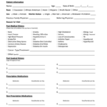 History And Physical Template – Fill Online, Printable With Medical History Template Word