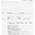History And Physical Template – Fill Online, Printable With Regard To Medical History Template Word