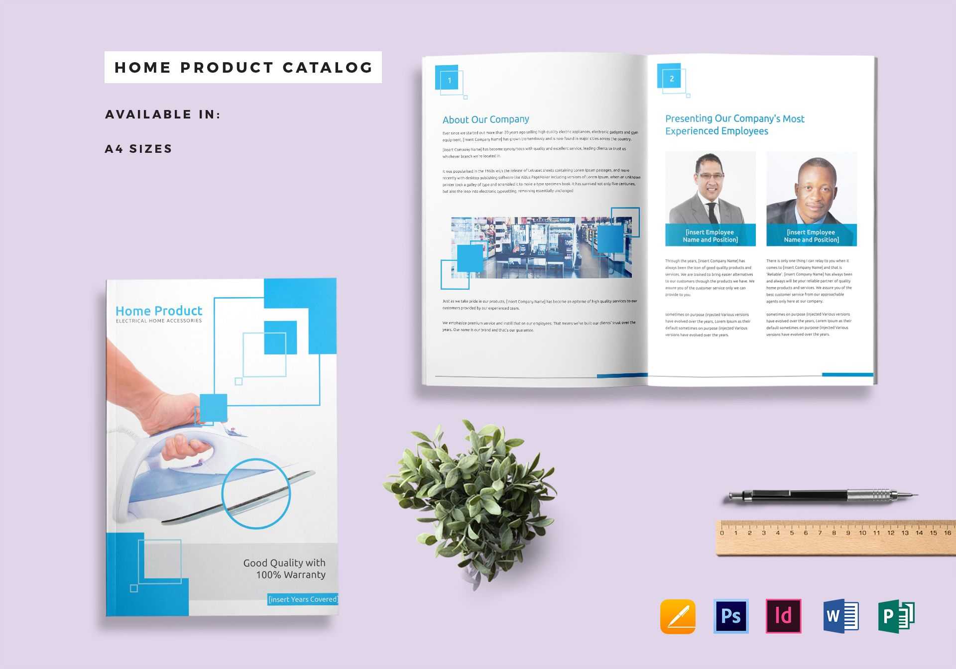 Home Product Catalog Template Inside Catalogue Word Template