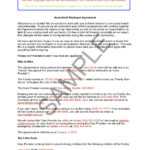 Household Employee Agreement | Nanny Parent Connection Inside Nanny Contract Template Word