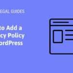 How Do I Add A Privacy Policy WordPress? Wp Hosting Reviews Inside Drudge Report Template