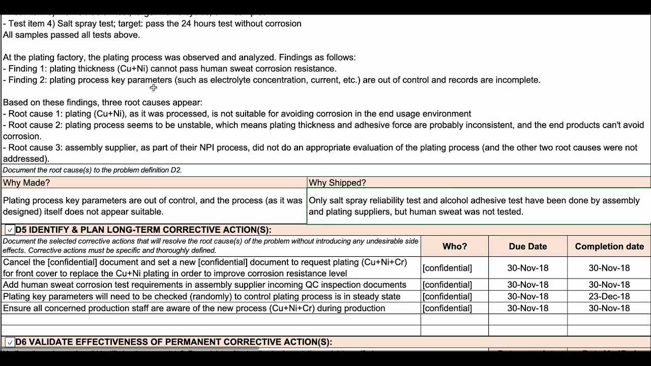 How To Complete An 8D Report? [8D Template Walkthrough] Intended For 8D Report Template