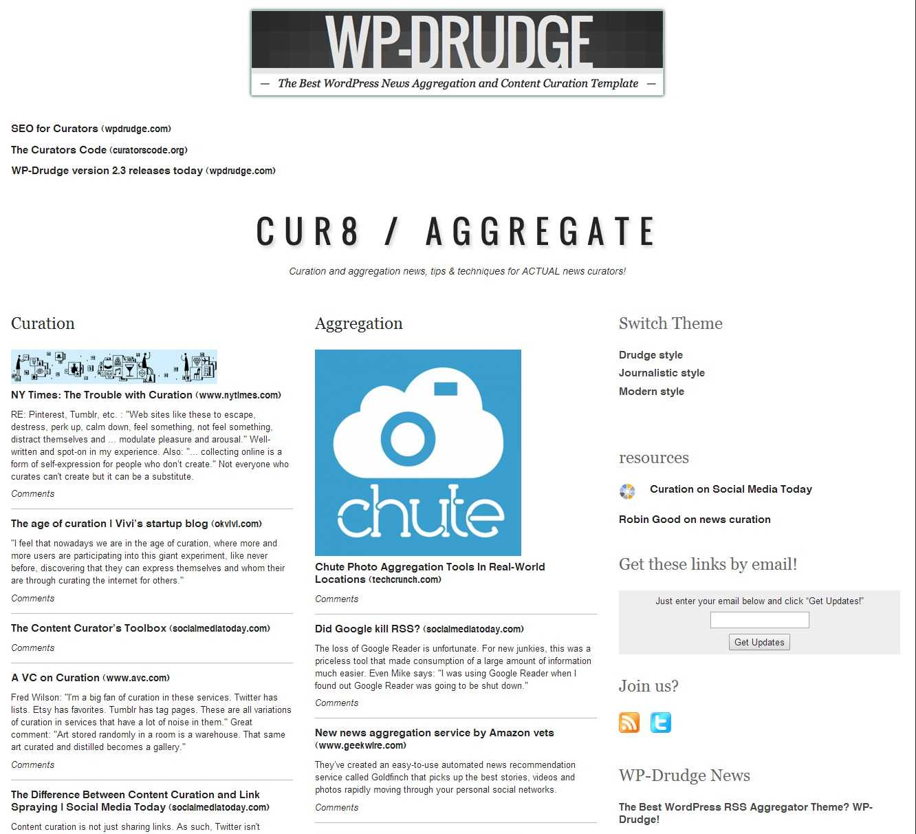 How To Create A Drudge Report Clone Using Wp Drudge - Wp Mayor Pertaining To Drudge Report Template