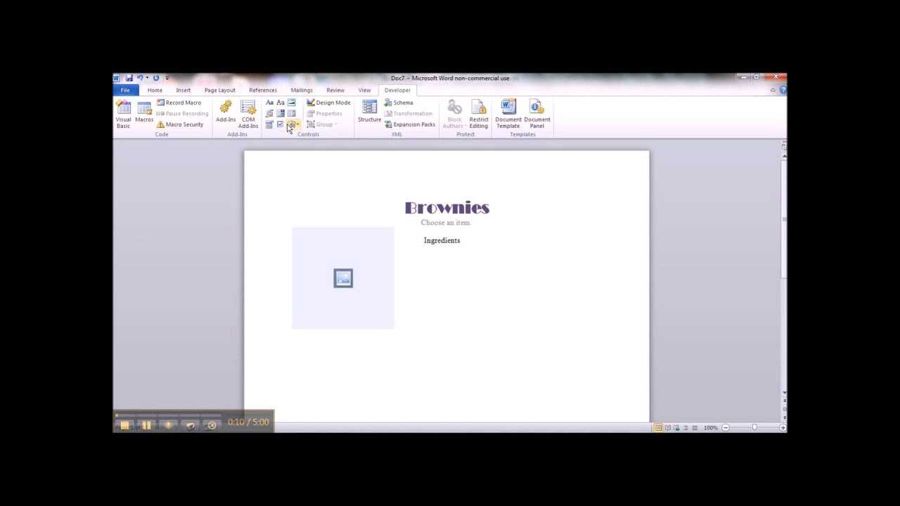 How To Create A Template In Word 2010.wmv With Regard To Word 2010 Template Location