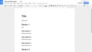 How To Create Effective Document Templates with Google Word Document Templates