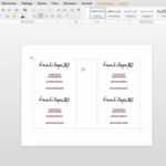 How To Create Two Page Flyer In Ms Office Word Document With Regard To Quarter Sheet Flyer Template Word