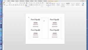 How To Create Two-Page Flyer In Ms Office Word Document with regard to Quarter Sheet Flyer Template Word