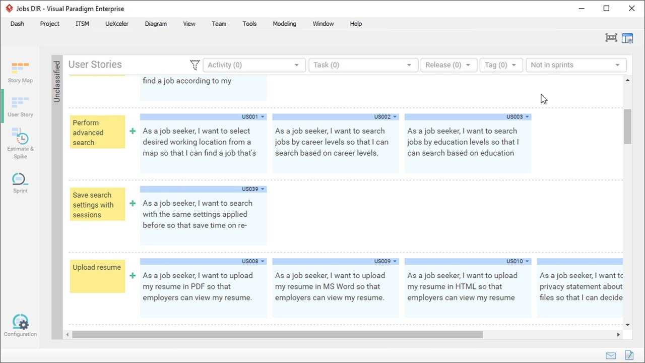How To Create User Story Directly From An Epic With Regard To User Story Template Word